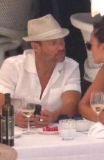 AUBREY PAIGE and Ryan SeacrestOut for Lunch in Ibiza 06/28/2022