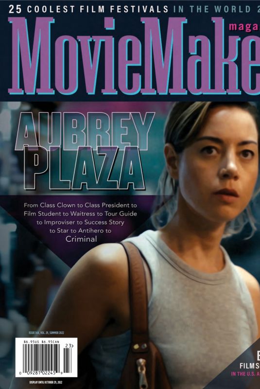 AUBREY PLAZA in Moviemaker Magazine, Summer 2022