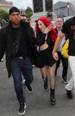 AVA MAX Out at Trafalgar Sq Pride in London 07/02/2022