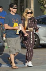 AVRIL LAVIGNE Out Shopping in Malibu 07/18/2022