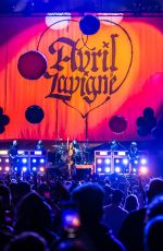AVRIL LAVIGNE Performs at Little Caesars Arena in Detroit 07/03/2022