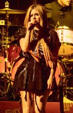 AVRIL LAVIGNE Performs at Little Caesars Arena in Detroit 07/03/2022