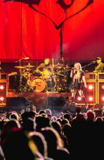 AVRIL LAVIGNE Performs at Little Caesars Arena in Detroit 07/03/2022