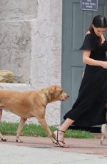 BECCA KUFRIN Out with Her Dogs in San Diego 07/18/2022
