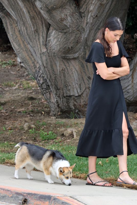 BECCA KUFRIN Out with Her Dogs in San Diego 07/18/2022