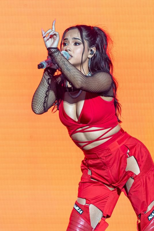 BECKY G Performs at Festival d’Ete de Quebec in Quebec City 07/14/2022