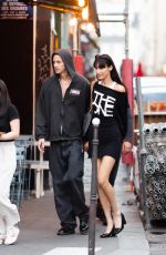 BELLA HADID and Marc Kalma Out in London 07/08/2022