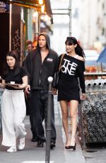 BELLA HADID and Marc Kalman Shopping at Vintage Thrift Store Pretty Box in Paris 07/09/2022