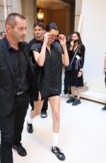BELLA HADID Arrives at Balenciaga Haute-Couture Fashion Show in Paris 07/06/2022