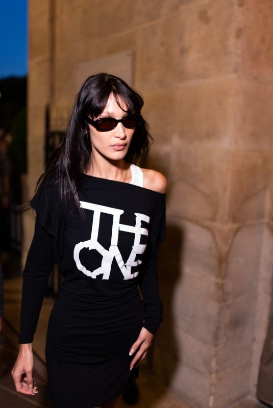 BELLA HADID Arrives at Crillon Hotel in London 07/08/2022
