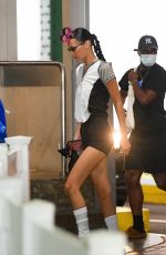 BELLA HADID Arrives on the Set of a Photoshoot in New York 07/22/2022