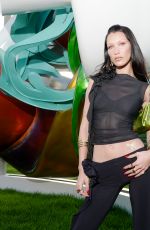BELLA HADID Celebrates Launch of Bumble and Kin Euphorics Summer of Love Botanical Beverage in New York 07/15/2022