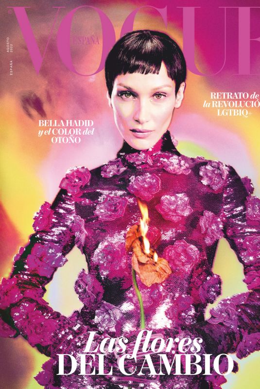 BELLA HADID in Vogue Magazine, Spain August 2022