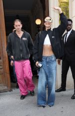 BELLA HADID Leaves Balenciaga Fashion Show in Paris 07/06/2022