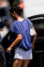 BELLA HADID Leaves Her Apartment in New York 07/23/2022