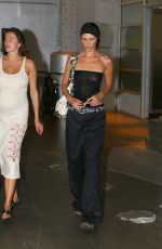 BELLA HADID Leaves Pier 59 Studios in New York 07/21/2022