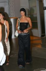BELLA HADID Leaves Pier 59 Studios in New York 07/21/2022