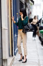 BELLA HADID Out for Lunch at Ferdi Restaurant in Paris 07/07/2022