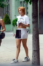 BELLA THORNE Leaves a Spa in New York 07/05/2022