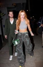 BELLA THORNE Out for Late Dinner at Craig
