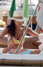 BETHENNY FRANKEL Enjoying Her Holiday in Portofino 07/18/2022