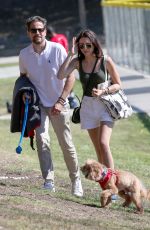 BIANCA WALLACE and Ioan Gruffudde Out at a Park in Los Angeles 07/13/2022