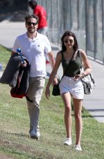 BIANCA WALLACE and Ioan Gruffudde Out at a Park in Los Angeles 07/13/2022