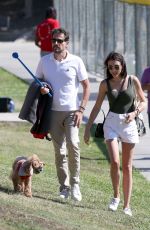BIANCA WALLACE and Ioan Gruffudde Out at a Park in Los Angeles 07/13/2022