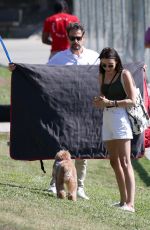 BIANCA WALLACE and Ioan Gruffudde Out at a Park in Los Angeles 07/13/2022