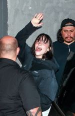 BILLIE EILISH Arrives at Troubadour in West Hollywood 07/14/2022