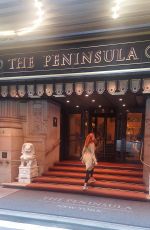 BLANCA BLANCO at The Peninsula Hotel in New York 07/11/2022