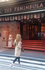 BLANCA BLANCO at The Peninsula Hotel in New York 07/11/2022