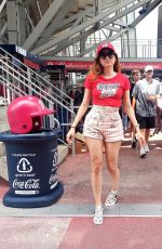 BLANCA BLANCO at Washington Nationals vs Seattle Mariners Game in Washington D.C. 07/13/2022