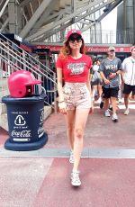 BLANCA BLANCO at Washington Nationals vs Seattle Mariners Game in Washington D.C. 07/13/2022