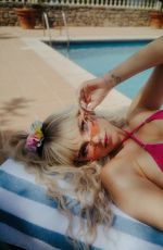 BONNIE STRANGE at a Photoshoot, April 2022