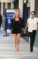BRAUNWYN WINDHAM-BURKE Heading to Dinner with Girlfriend in Los Angeles 07/29/2022