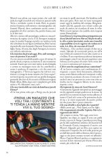 BRIE LARSON in Grazia Magazine, Italy July 2022
