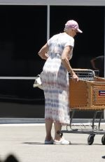 BRIGITTE NIELSEN Shopping at Marshalls in Los Angeles 07/08/2022