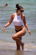 BROOKS NADER in Bikini at a Beach in Miami 07/19/2022