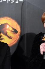 BRYCE DALLAS HOWARD at Jurassic World Dominion Press Conference in Tokyo 07/28/2022