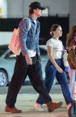 CAILEE SPAENY Outside a Movie Theatre in Los Angeles 06/16/2022