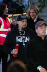CAMERON DIAZ and Benji Madden at Adele Concert in London 07/01/2022