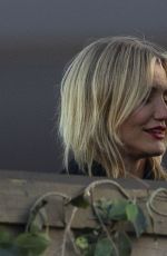 CAMERON DIAZ and Benji Madden at Adele Concert in London 07/01/2022