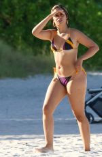 CAMILA CABELLO in Bikini at a Beach in Coral Gables 07/14/2022