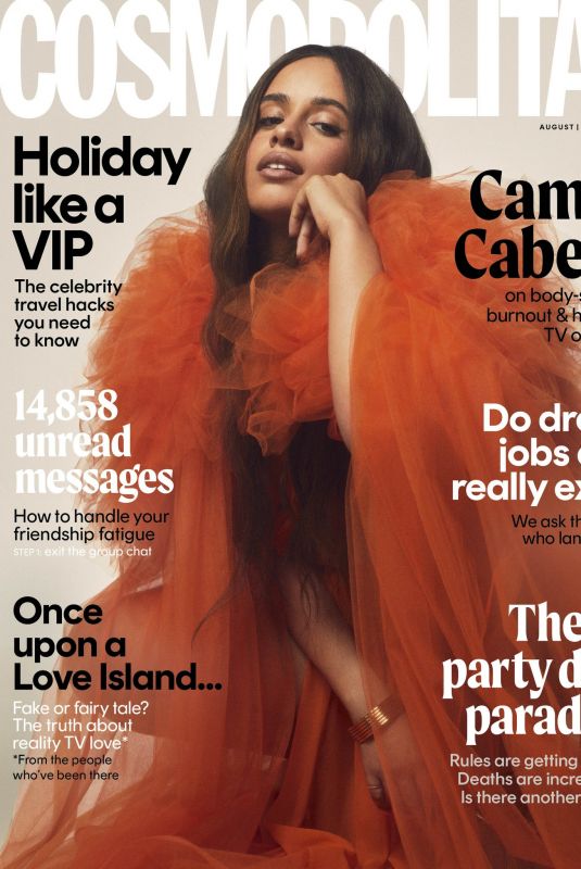CAMILA CABELLO on the Cover of Cosmopolitan Magazine, UK August/September 2022