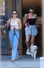 CAMILA MENDES Out with Her Dog in New York 07/03/2022