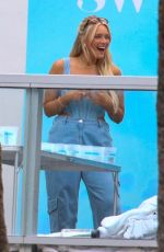 CAMILLE KOSTEK on the Set of a Sport Illustrated Show in South Florida 07/17/2022