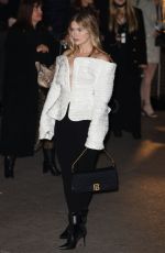 CAMILLE RAZAT Leaves Balmain Womenswear Fall/Winter 2022/2023 Show at Paris Fashion Week 03/02/2022