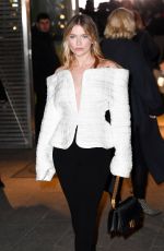 CAMILLE RAZAT Leaves Balmain Womenswear Fall/Winter 2022/2023 Show at Paris Fashion Week 03/02/2022