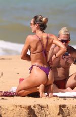 CANDICE SWANEPOEL in Bikini at a Beach in Trancoso 07/13/2022